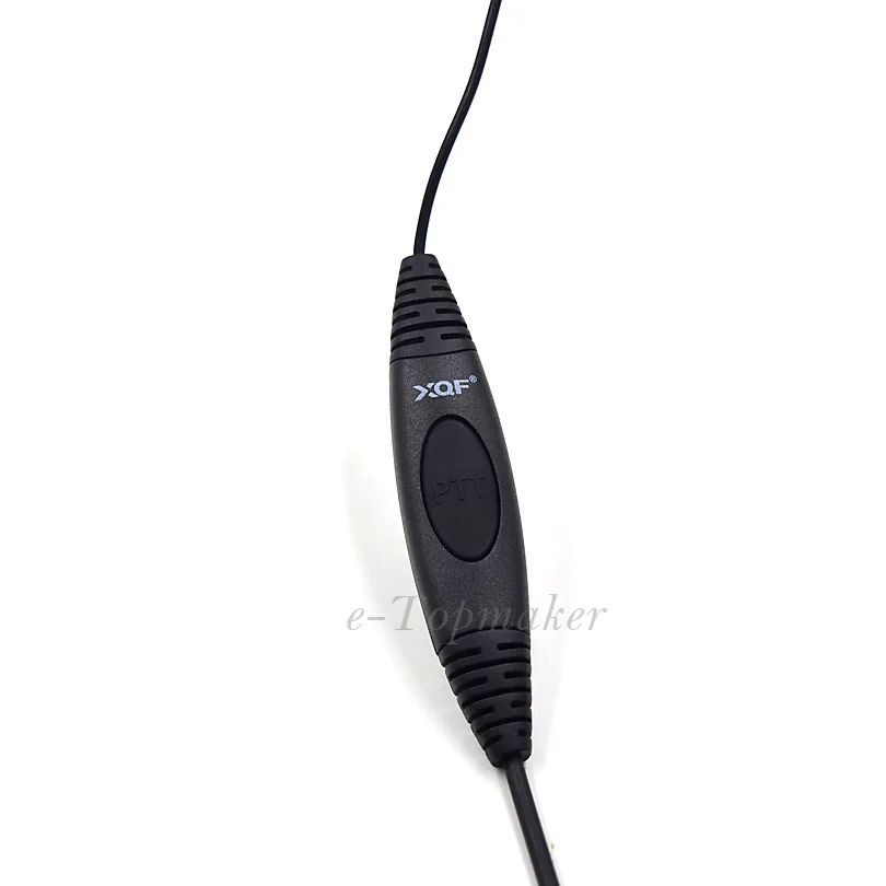 XQF ФБР клипса ушной микрофон гарнитура рация PTT для Motorola XTR446 MB140R MR350R MD200