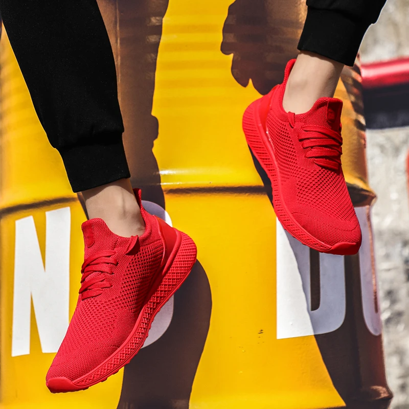 

GUDERIAN Fashion Casual Shoes For Men Spring Autumn Male Sneakers Shoes Light Breathable Vulcanized Shoes Footwear Men