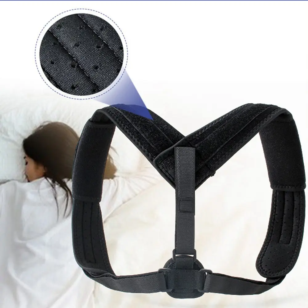 Adjustable Back Posture Corrector Prevent Slouching Relieve Pain Posture Straps Clavicle Support Brace Drop Shipping Top Unisex