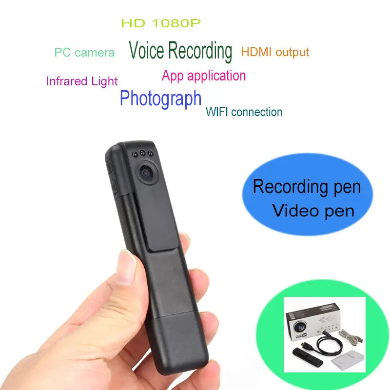 Мини DVR C11 H.264 Full HD 1080 P Инфракрасные Wi-Fi Камера Ручка Встреча Запись Pen Voice Video Recorder |