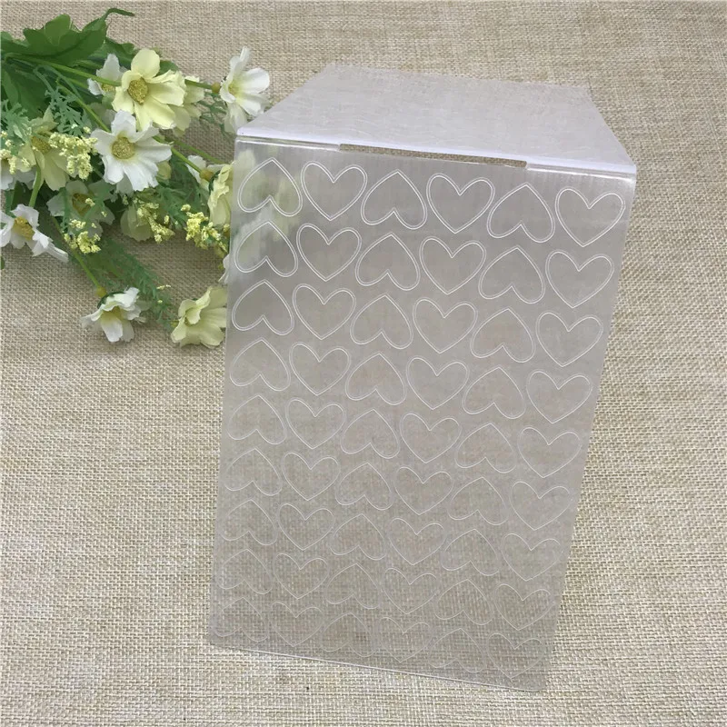 Сердце DIY пластиковые папки для тиснения скрапбукинга бумаги ремесло/карты