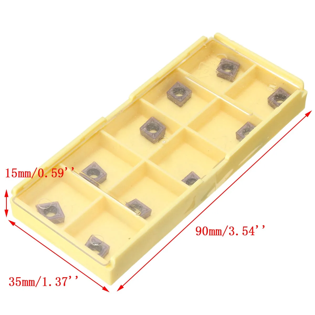 Hardness Carbide Insert Blades for Turning Tool Boring Bar Holder Inserts 10pcs 90mm X 35mm X15mm CCMT060204 LF6018 | Инструменты