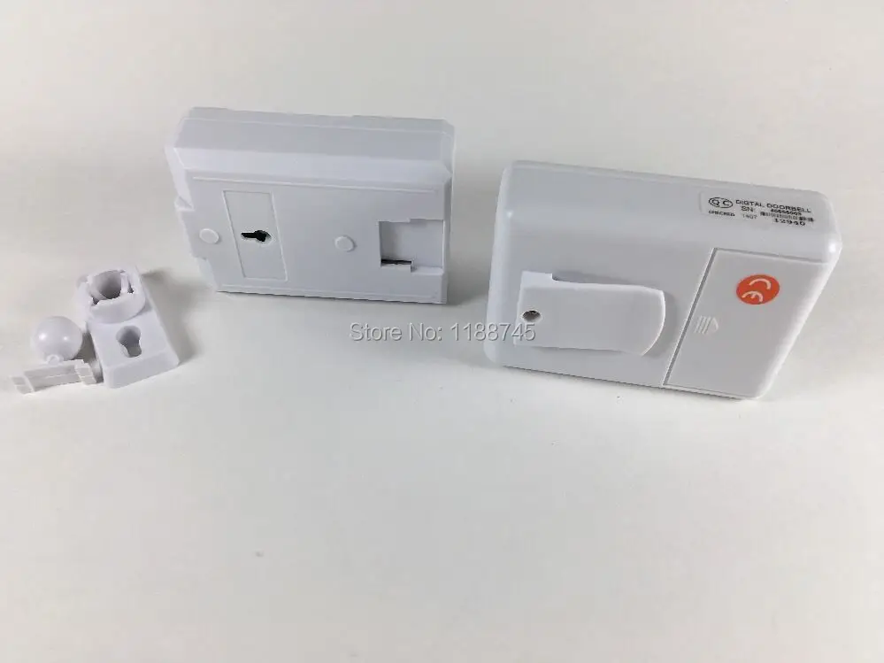 Инфракрасная Беспроводная охранная электрочасы датчик движения сигнализация