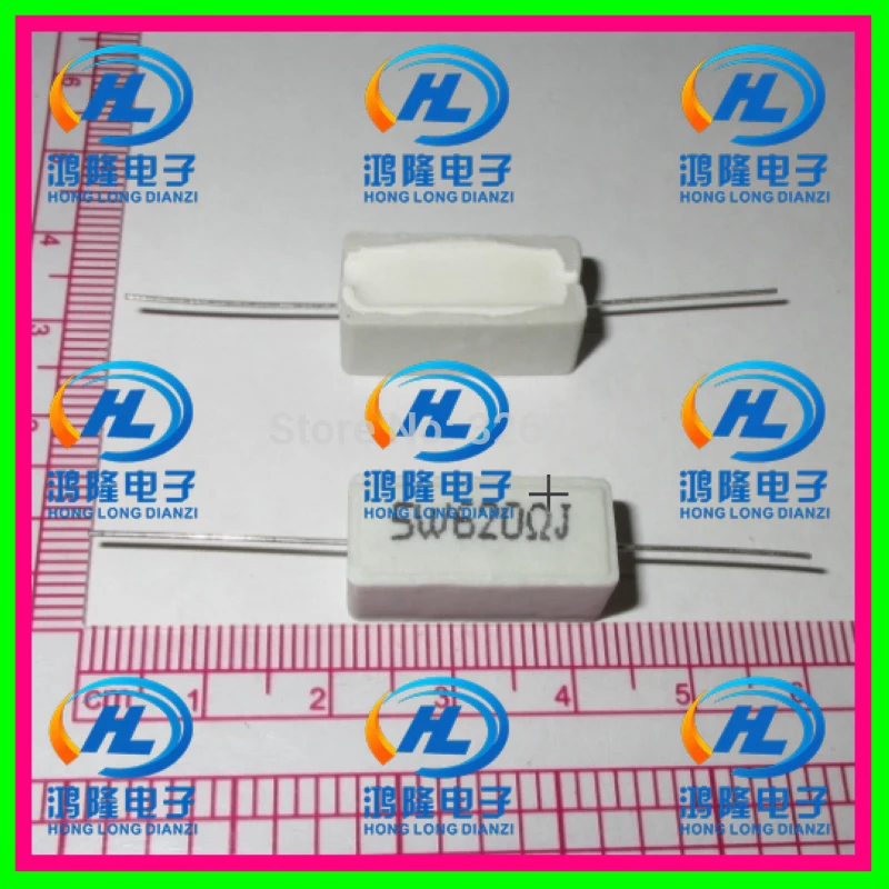 

(10pcs/lot) 5W 620 ohm +/-5% / 5W 620 ohm 5% / 5W 620RJ