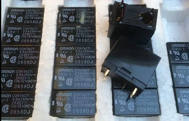 

HOT NEW relay G4U-1-12VDC G4U-1 G4U1-12VDC G4U112VDC 12VDC DC12V 12V DIP5 5pcs/lot