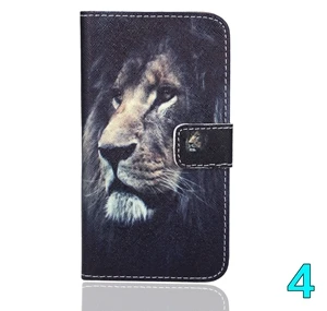 Чехол для Wiko Jerry 3 в виде открывающегося Портмоне кожаный чехол-подставка Coque/чехол для Wiko Jerry 3 - Цвет: 4