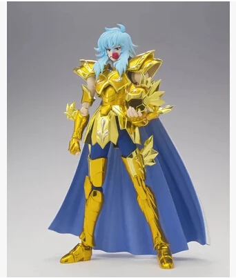Фигурка из аниме Saint Seiya Оригинальная фигурка ткани Cloth в стиле BANDAI Tamashii 1 0 Золотая