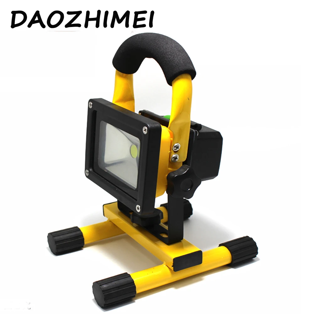 Портативный Точечный светильник 10 Вт перезаряжаемый прожектор беспроводной IP65