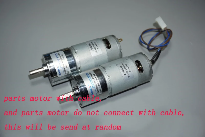 1 шт. 12В 80rpm 555 мотор ZGB37 DC редуктор ШИМ регулировка скорости для DIY RC сборки с