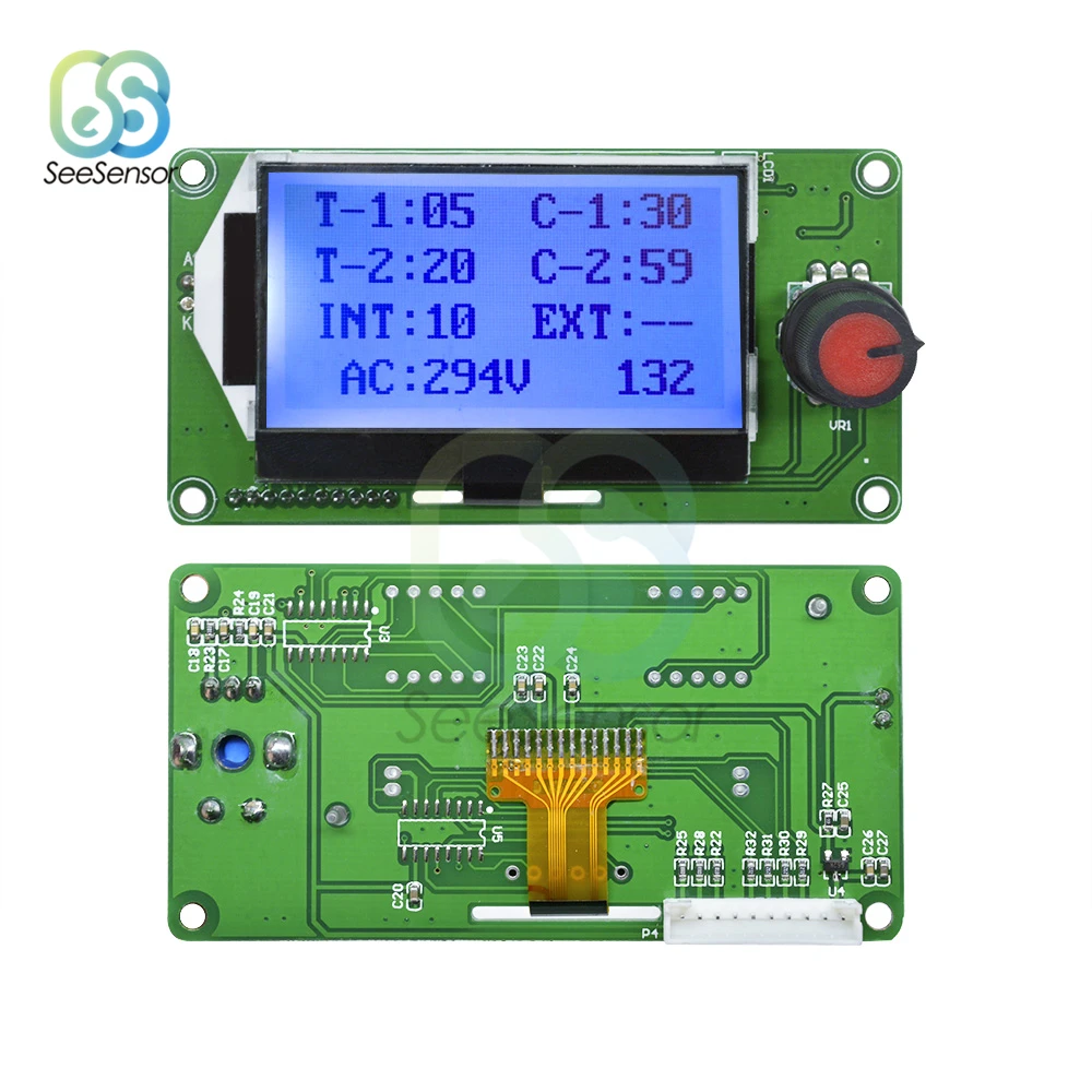 40A 100A lcd цифровой двойной импульсный датчик точечной сварки модуль управления сварочный аппарат трансформаторный контроллер платы