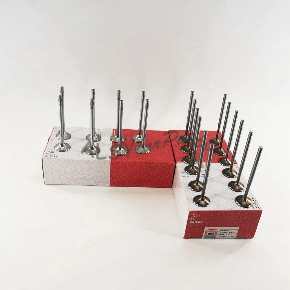 

YIMIAOMO 20pc Intake & Exhaust Valves Kit For VW Beetle Golf Passat AUDI A3 S3 A4 AR TT 1.8T 058 109 601 C 058 109 611 E