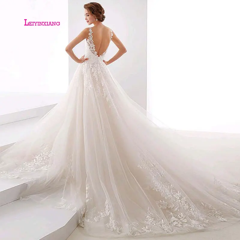 LEIYINXIANG 2019 популярное Новое поступление свадебное платье невесты Vestido De Noiva Sereia Robe