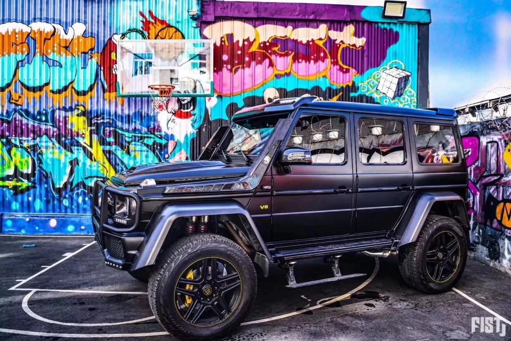 G class w463 4X4 углеродная трубка, пригодный для w463 G500 g350 g400 G550 G63 G65 углеродная трубка exhuast стиль