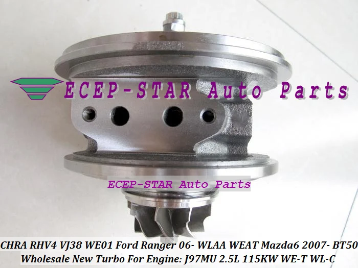 Турбокартридж CHRA RHV4 VJ38 VHD20011 WE01 Турбокомпрессор Для FORD Ranger WLAA WEAT для MAZDA 6 BT50 BT-50 WE-T