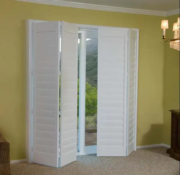 Бесплатная доставка сшитой на заказ Китай двустворчатые деревянные ставни в