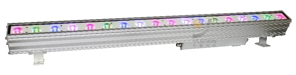 18X10 Вт индивидуальное управление Led настенная шайба наружный пиксельный свет RGBW