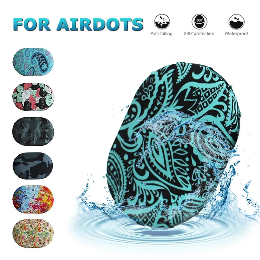 

New Colorful Silica Gel Wireless Earphone Charging Box Cover Bag For Xiaomi Redmi Wireless Earphone Protective Cover For Airdots