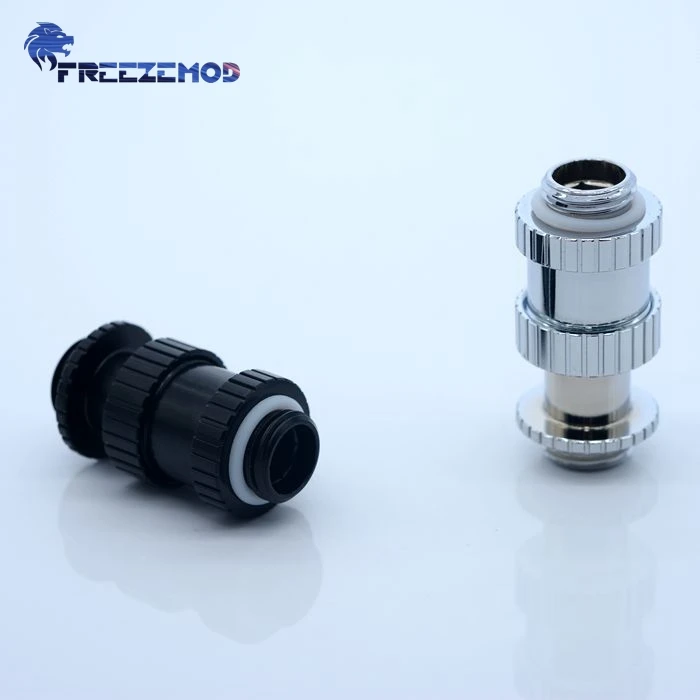 Freezemod компьютерный ПК кулер для воды видеокарта SLI G1/4 адаптер Выдвижная Двойная