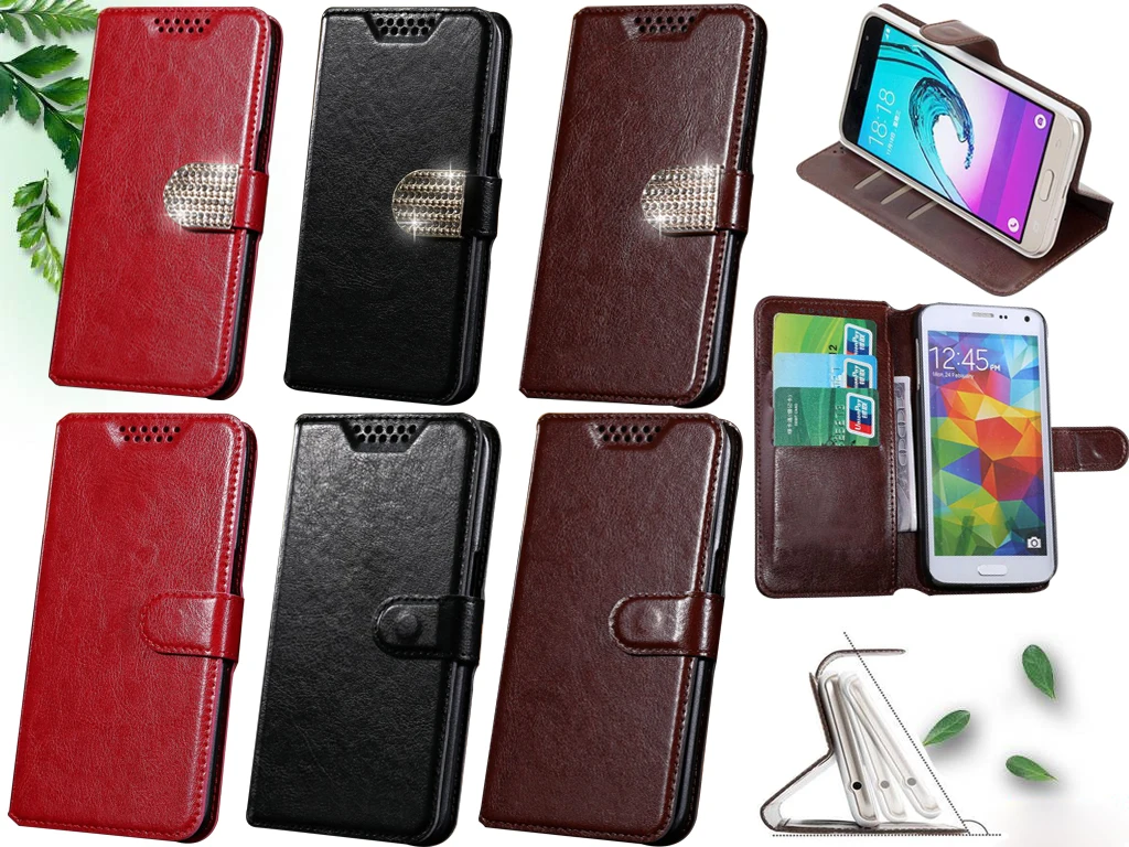 Роскошный чехол из искусственной кожи высокого качества для Oukitel U20 Plus с откидной