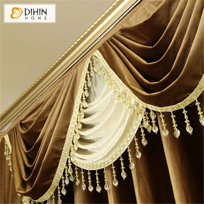 Роскошные занавески DIHIN HOME для гостиной из вуали спальни оконные (не входят в