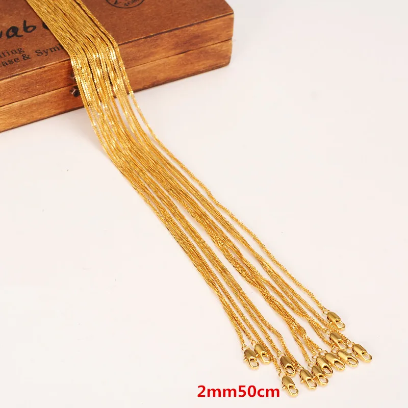 Женское ожерелье с цепочкой бангруи золотого цвета 50 см|ethiopian necklace|eritrea necklaceethiopian