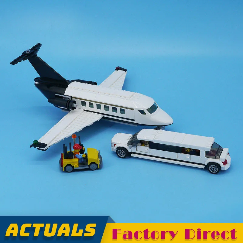 LEGOings аэропорт VIP сервис 02044 городской Строительная модель частный лимузин