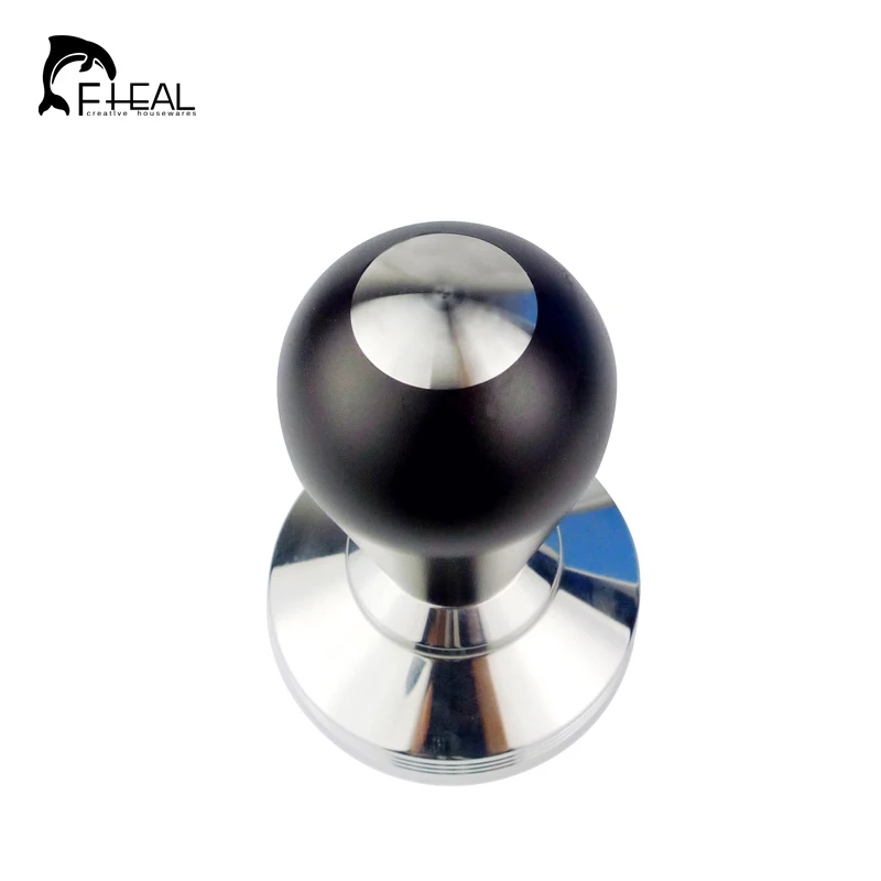 FHEAL 58 мм Devil кофе трамбовка из нержавеющей стали космическая алюминиевая