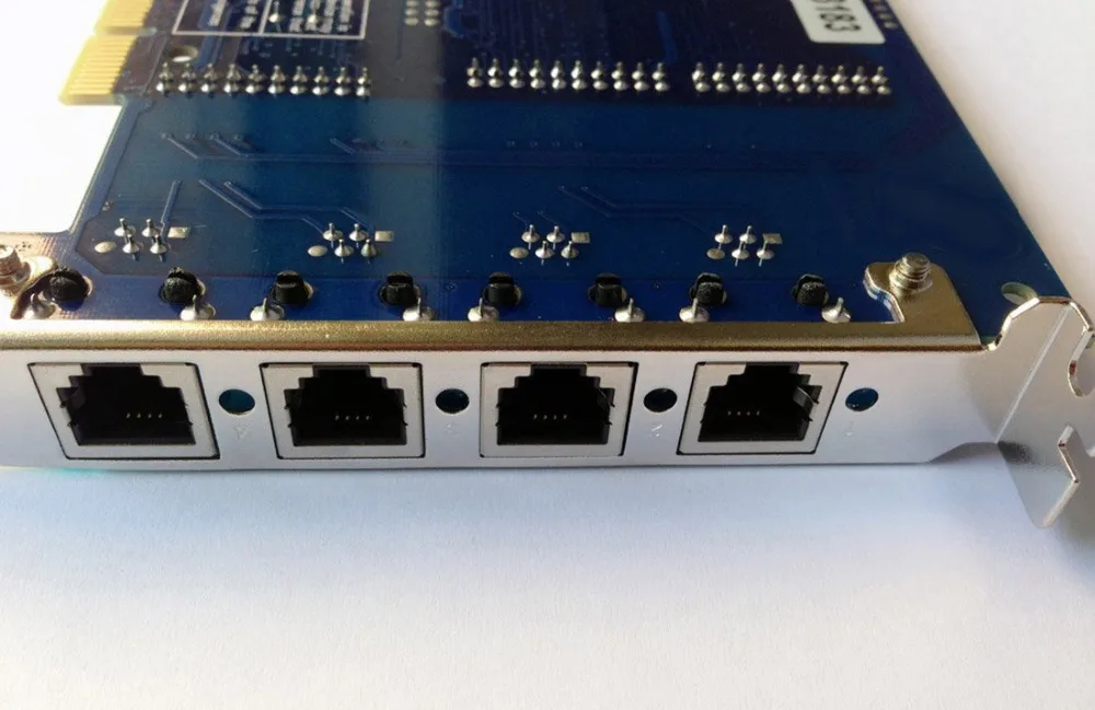 TDM410P с 3 портами FXO + 1 FXS устройством для подавления эха VPMADT032 TDM410 card tdm400 карта