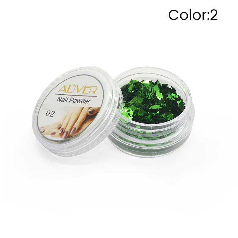 DIY Блестки для нейл Арта (искусство украшения ногтей) Блеск лица Тени век ногтей