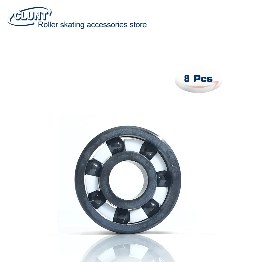 Полный Керамика нитрида кремния скейт подшипник 8x22x7 Si3N4 608|bearings skate|bearings 608 ceramic608