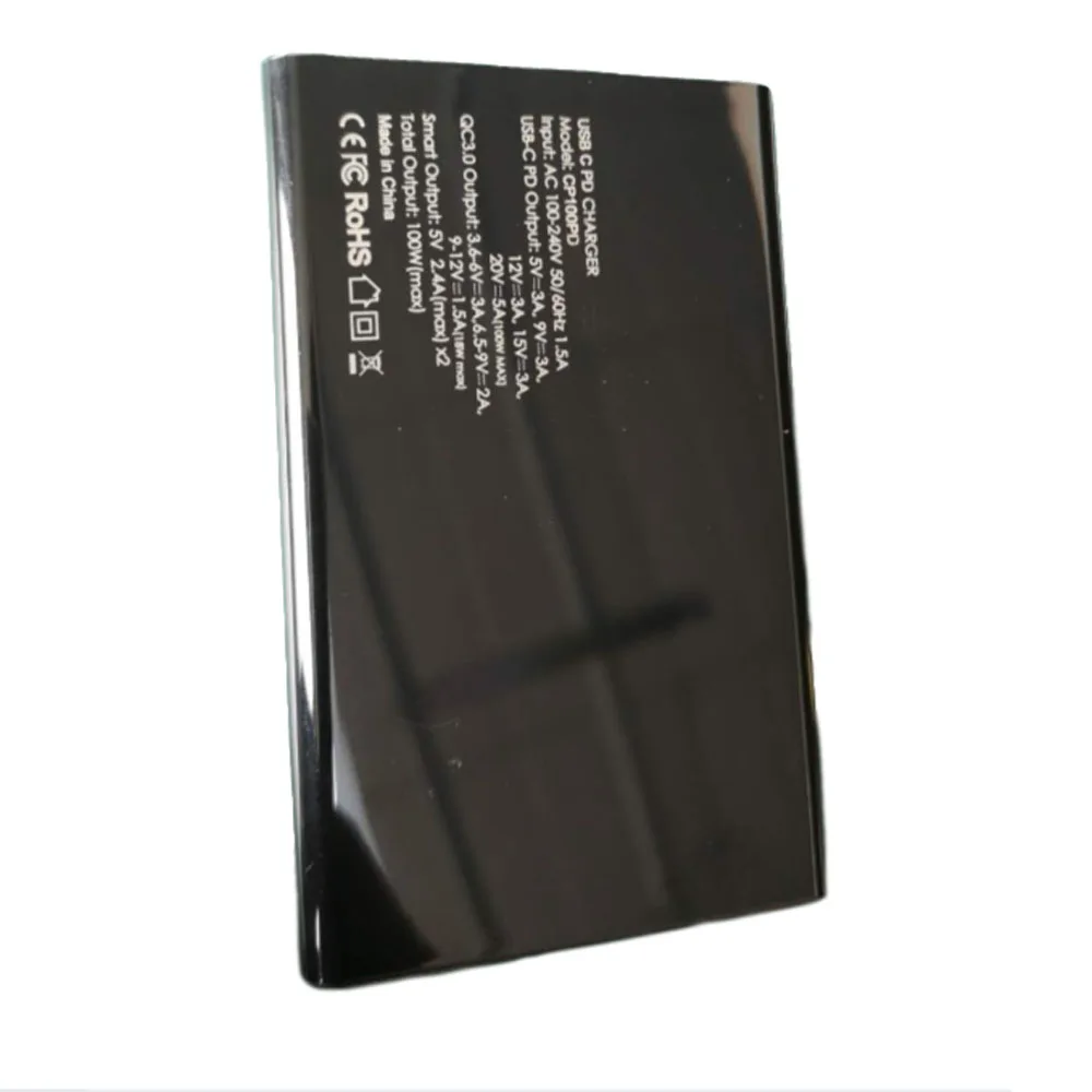 Зарядное устройство Max 100 вт USB C PD для Dell LA65NM170 2YKOF 02YKOF XPS 12 9250 зарядное Latitude LA90PM170 0TDK33