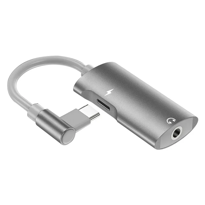 Тип C до 3 5 мм аудио кабель-удлинитель USB AUX разветвитель локоть линии передачи