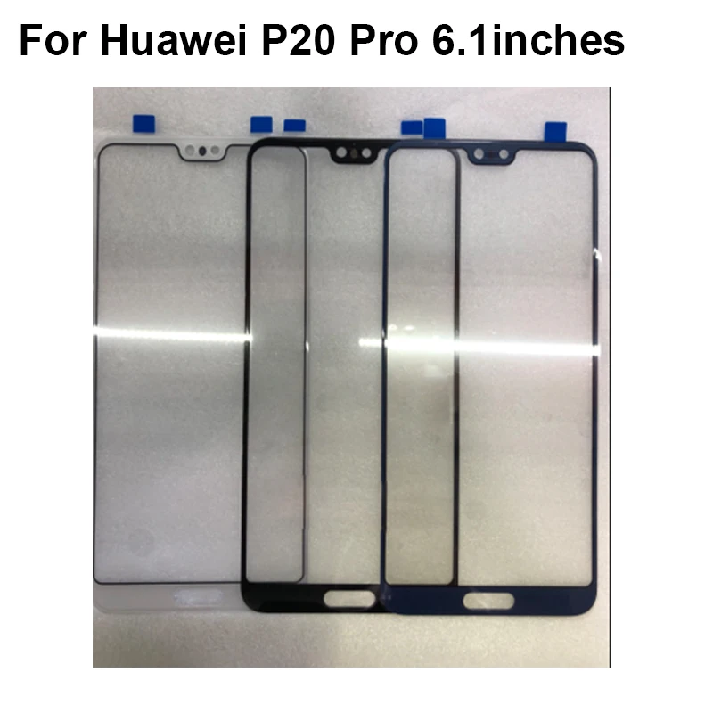 Для Huawei P20 pro P 20 P20pro передняя внешняя стеклянная линза с сенсорным экраном без