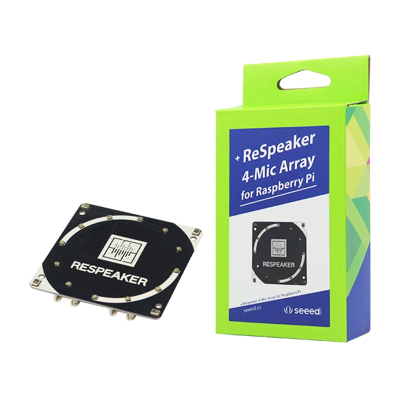 Для ReSpeaker 4 Mic массив для Raspberry Pi микрофона AI Voice Quad микрофон Плата