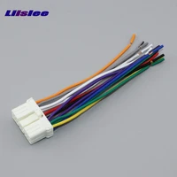 liislee car cd dvd player power wire cable plug for subaru 19932009 plugs into factory radio iso female