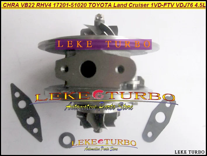 Турбокартридж CHRA Core VB22 17201 51021 51020 для TOYOTA Land cruiser Landcruiser V8 VDJ76 VDJ78 VDJ79 1VD FTV л|core|core 2 |