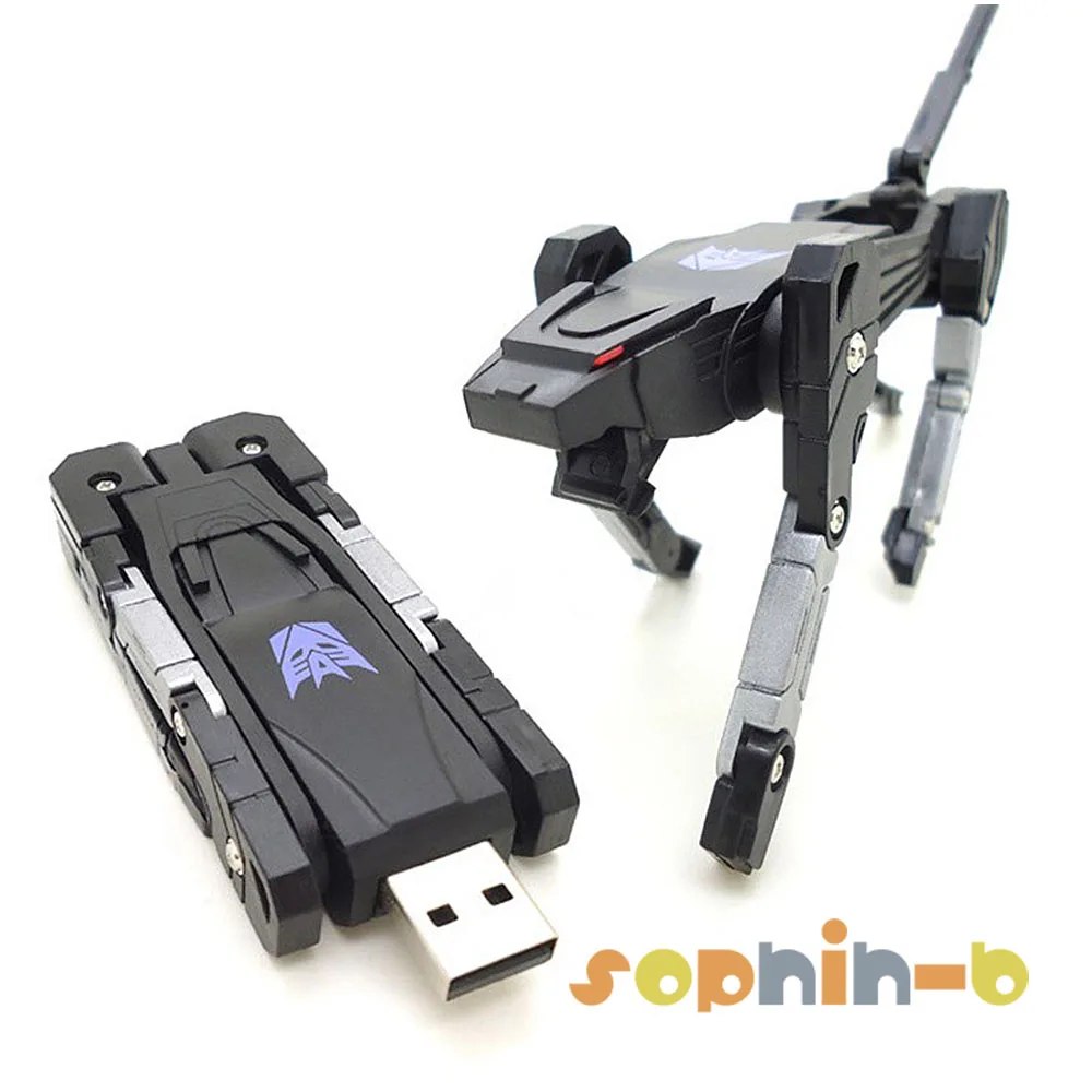 64 Гб трансформируемый флеш-накопитель Soundwave Ravage USB 3 0 карта памяти диск U фигура |