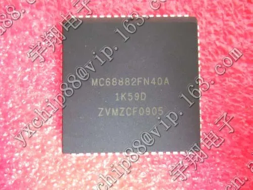 Бесплатная доставка 10 шт./лот MC68882FN40A MC68882FN40 MC68882FN MC68882 PLCC68 новый оригинальный