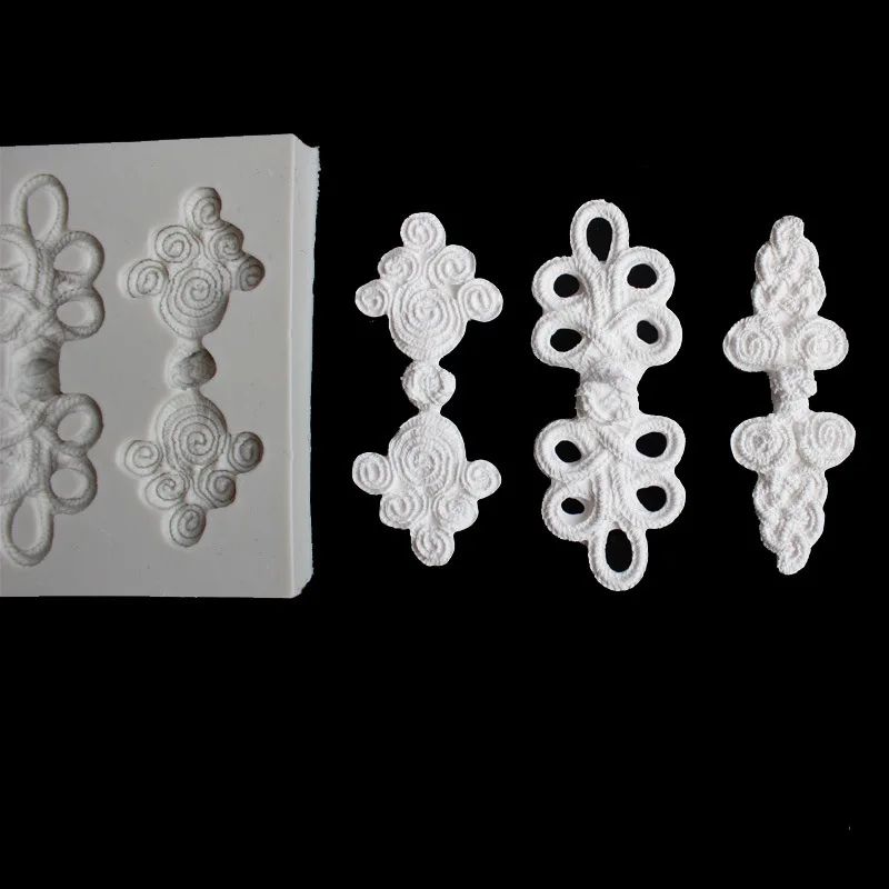 Китайский узел силиконовые формы DIY помадка торт плесень шоколад fudge сухой Pez