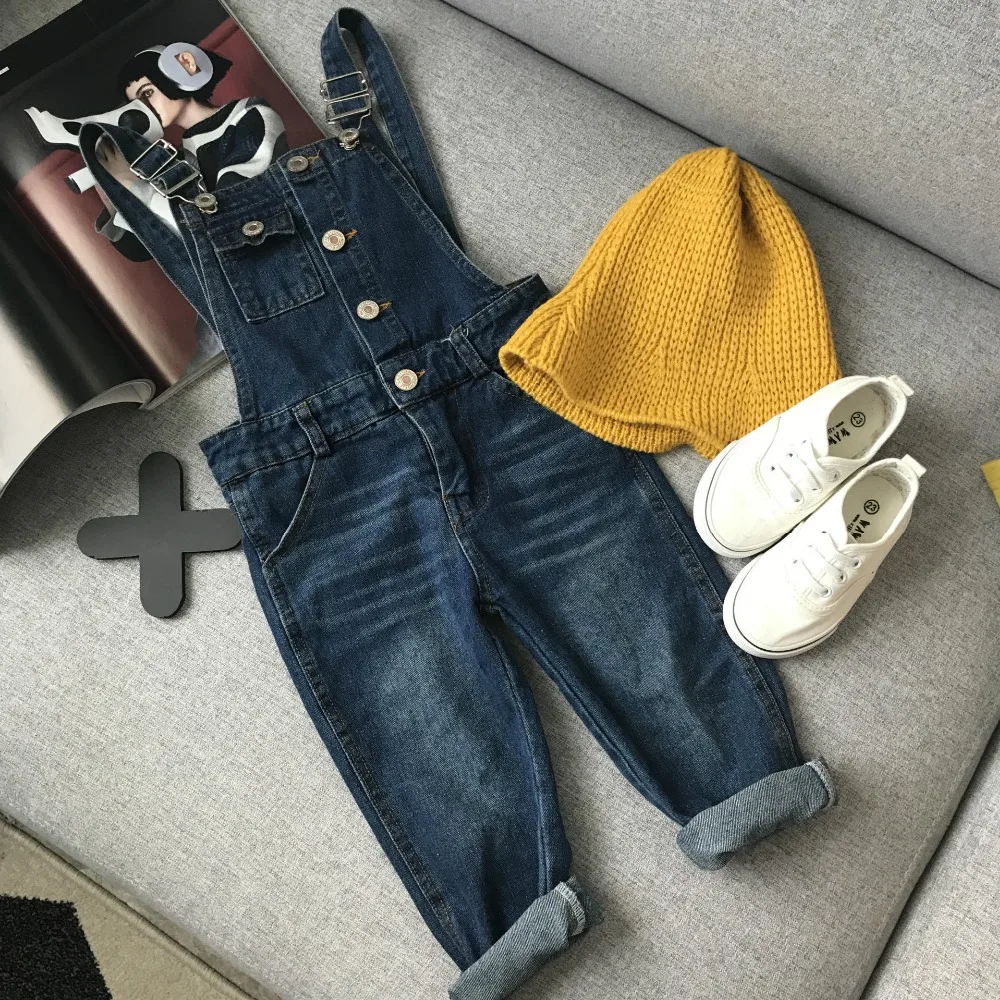 От 1 до 6 лет оптовая продажа 2017 новые осенние хлопковые джинсовые Garçons Meninas общая