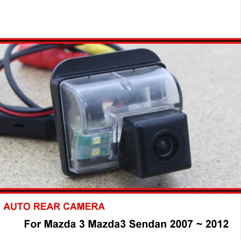For Mazda 3 Mazda3 Sendan 2007 ~ 2012 Car Waterproof Night Vision reverse Rear View Reversing Backup Camera|view camera|car rear view camerapark