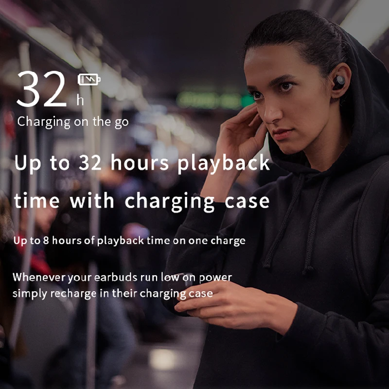 EDIFIER TWS5 настоящие беспроводные стерео наушники Bluetooth V5.0 aptX аудио декодирование IPX5