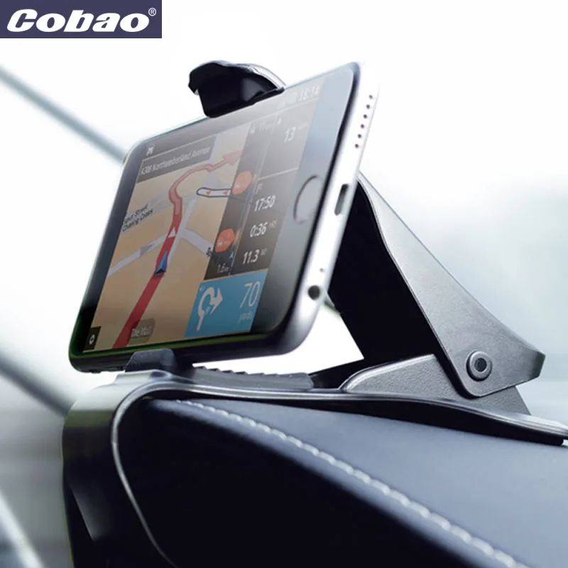 Cobao Универсальный Автомобильный держатель для телефона с крокодиловой челюстью