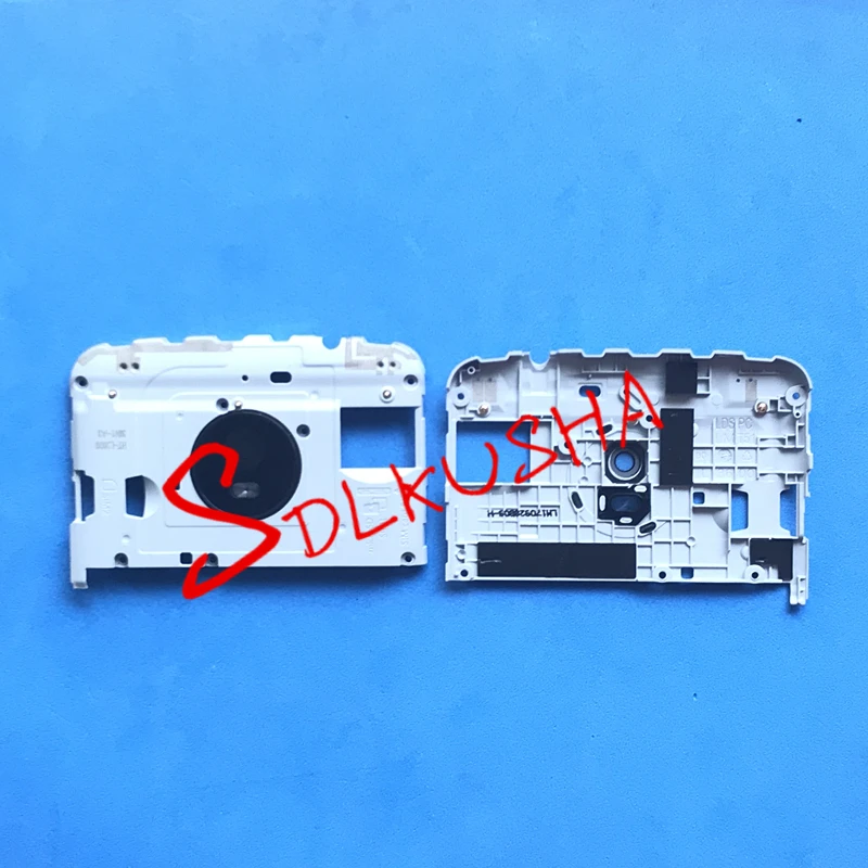 Для Motorola Moto E4 Plus E4Plus xt1770 XT1773 1772 1771 средняя рамка Корпус рамка+ задняя камера стеклянный объектив