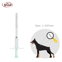 20pcslot 1 257mm em4305 iso11784785 fdx b rfid syringe animal injector implantable pet tracker microchip syringes for pet