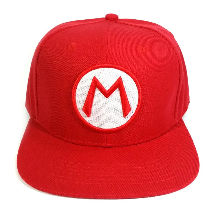 Игра Супер Марио Bros шапки Марио Луиджи Йоши Snapback Бейсболки мультфильм взрослых повседневные Летние солнцезащитные шапки пара кепки в стиле хип-хоп