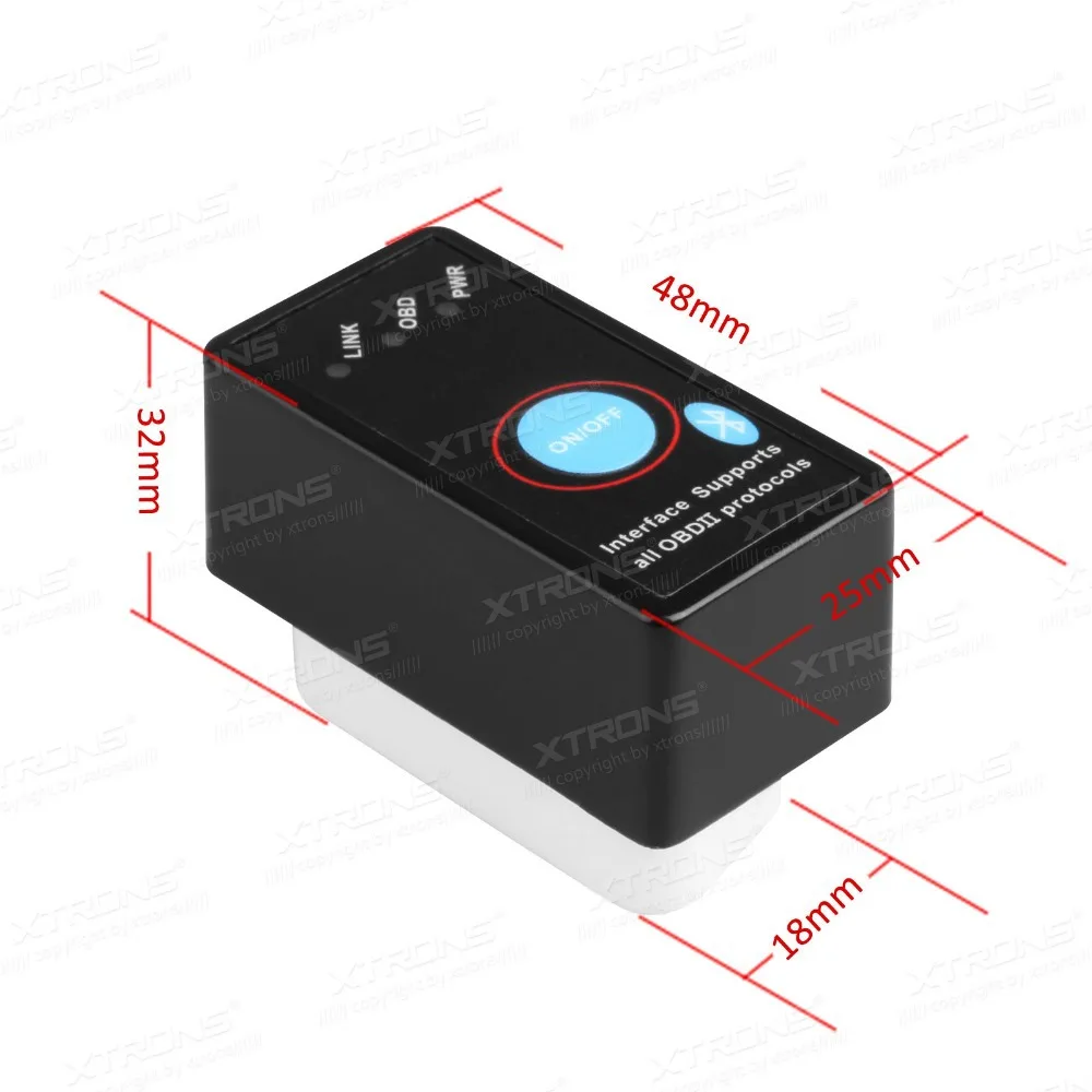 Автомобильный сканер OBD01 ELM327 OBD 2 диагностический мини-сканер Bluetooth адаптер