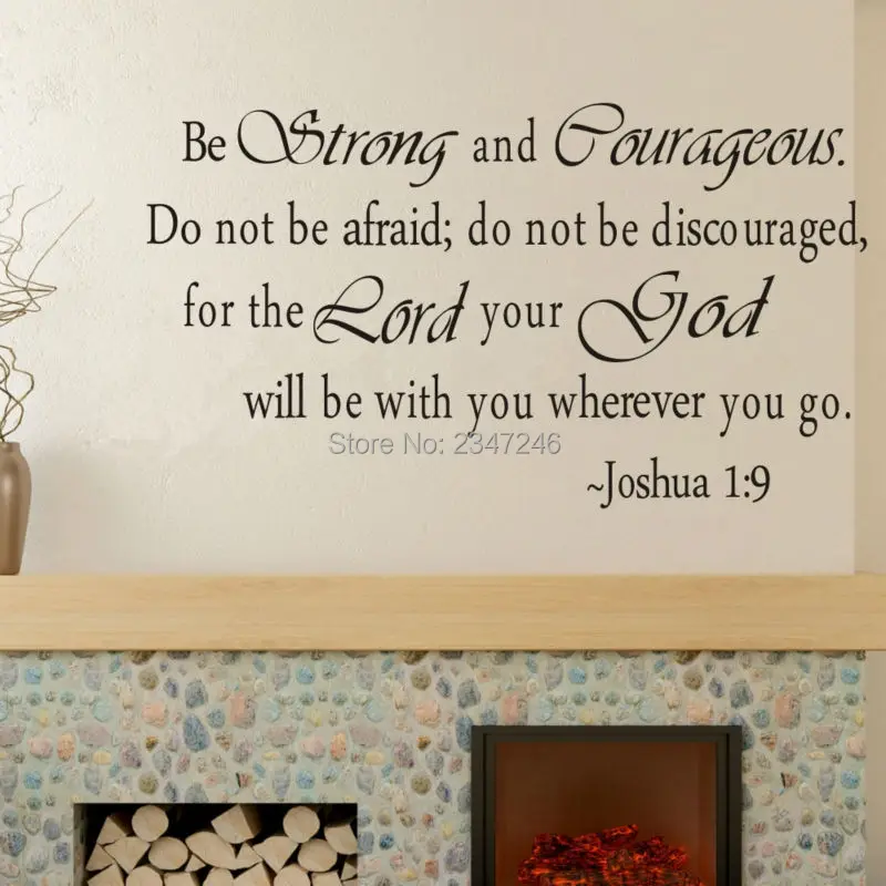 Христианские вдохновляющие цитаты Виниловый фон Декор для дома настенное