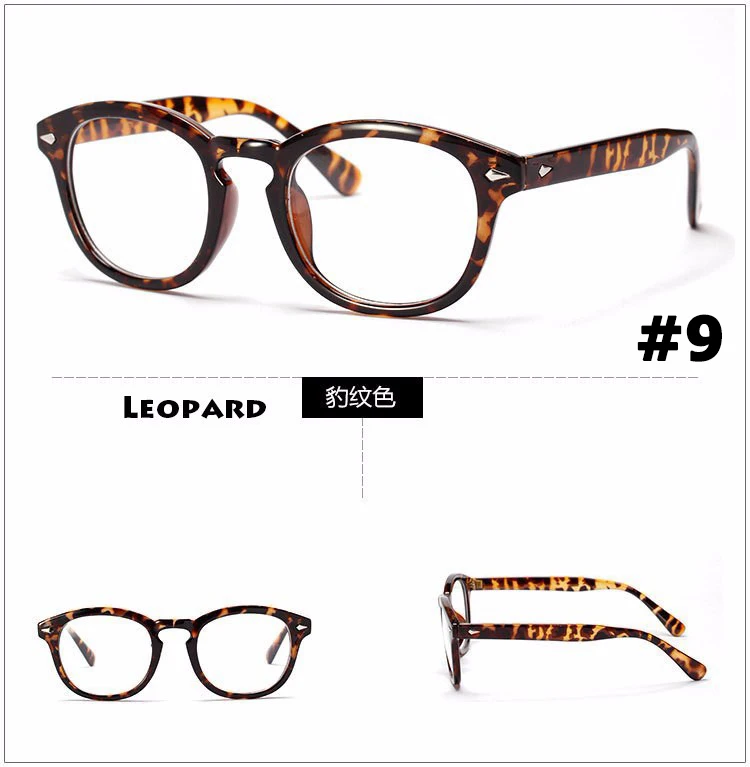 9 Leopard JackJad, новинка, модные круглые солнцезащитные очки в стиле Джони Депп, Lemtosh, линзы океана, фирменный дизайн, вечерние солнцезащитные очки Oculos De Sol - Цвет линз: 9 Leopard