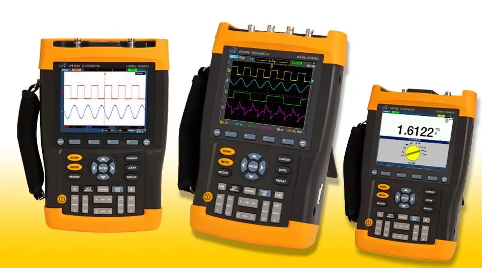 

Fast arrival DS1062 hand-held Digital Storage Oscilloscope 2CH 60MHz 1GS/s